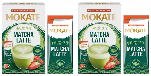 Mokate matcha latte strawberry - mokate,