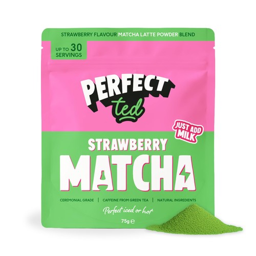 Perfectted strawberry matcha - strawberry,