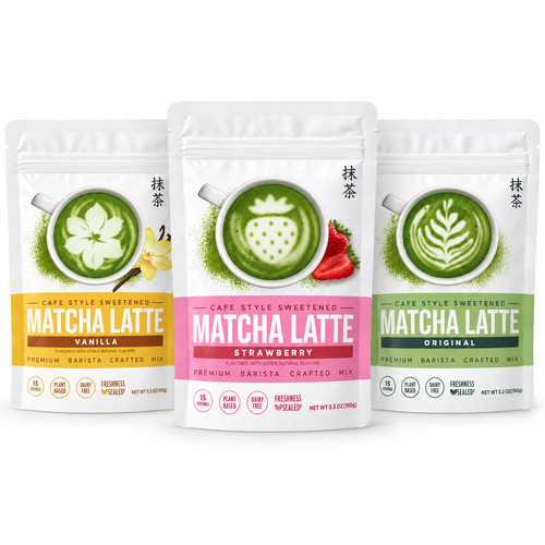Matcha latte mix lightly - matcha,