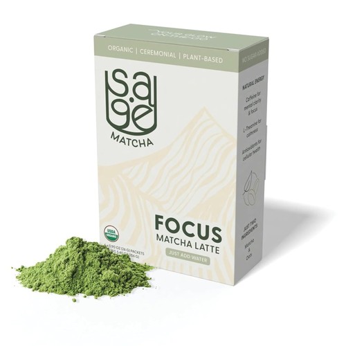Focus organic matcha latte - organic,