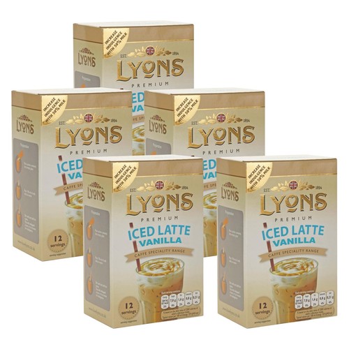 Lyons premium iced latte - iced,