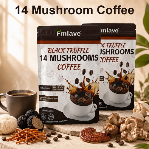Mushroom coffee organic 14 - mushroom,