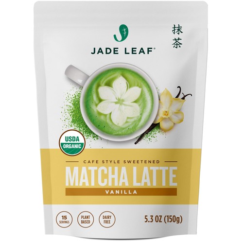 Organic vanilla matcha latte - vanilla,