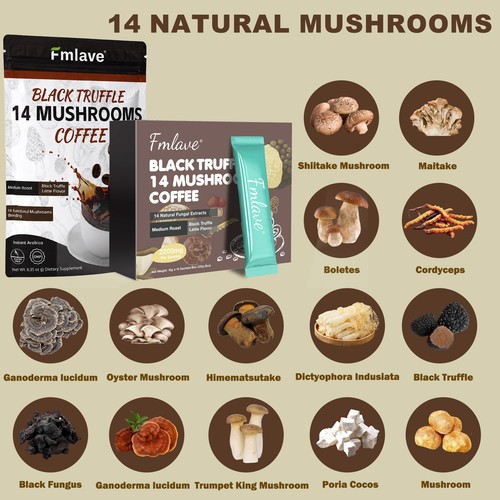 Mushrooms coffee powder - 14, for