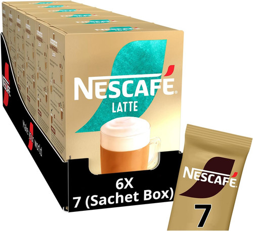 Latte instant coffee - coffee, sachets