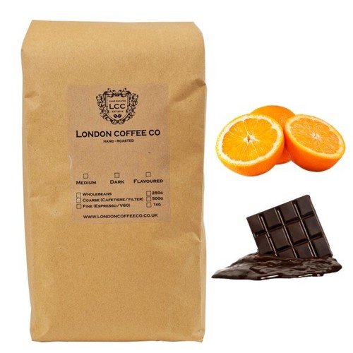 Chocolate orange flavoured - chocolate,