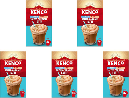 Salted caramel latte sachets - caramel,