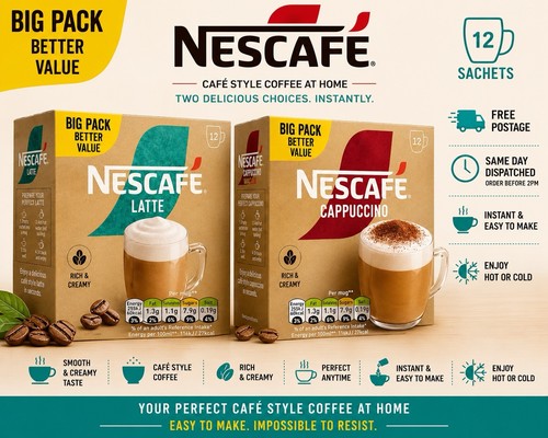 Nescafe latte cappuccino - latte, &