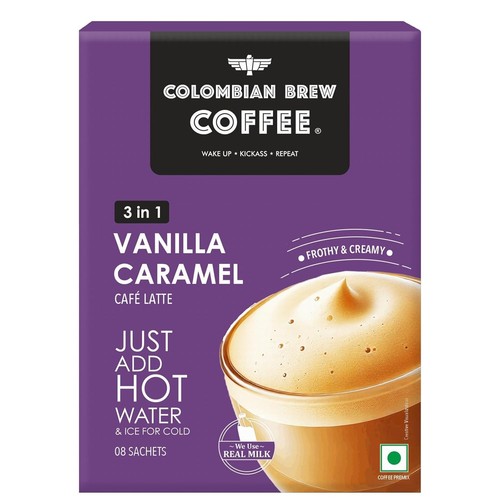 Colombian brew vanilla - brew, caramel