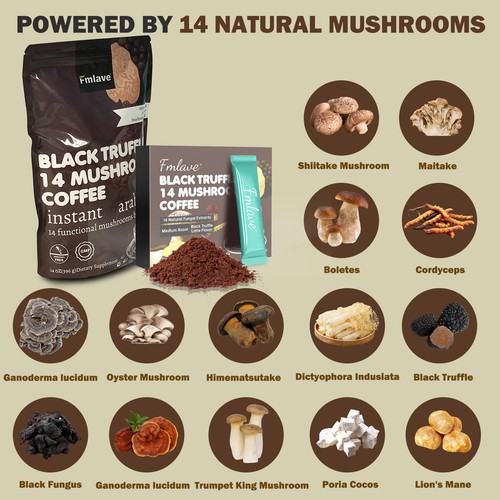 Organic 1 mushroom - 2x,