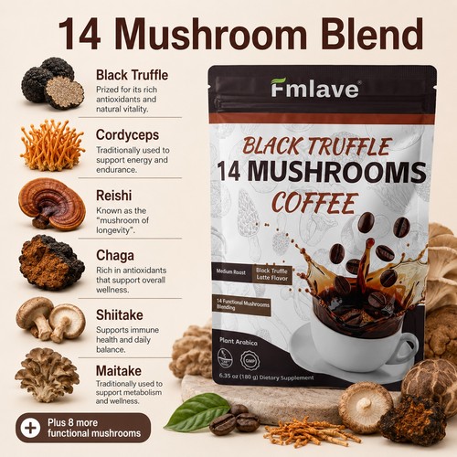 Mushroom coffee - 14-in-1,