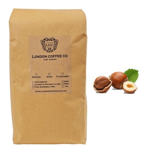 Hazelnut flavoured coffee - flavoured,