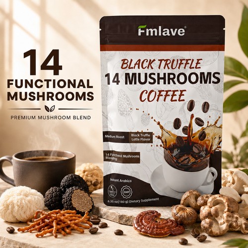 Organic mushroom coffee - organic,